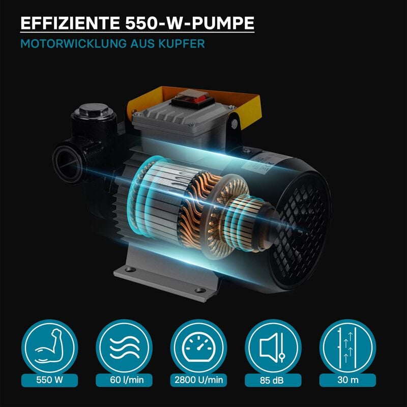  Pompe diesel DP60L avec compteur, pompe à fioul, pompe