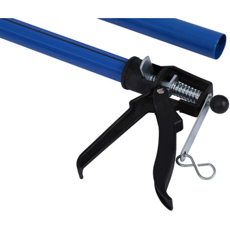 2 Tiges De Support Télescopiques Réglables 30-59 Cm - Pour Fixation Au Plafond, Plaques De Plâtre, Meubles Muraux