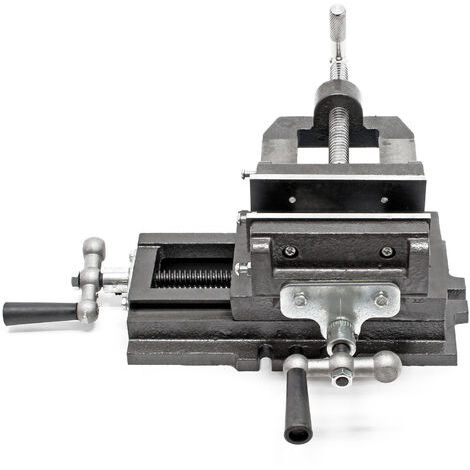 Étau De Perceuse 100 Mm - Étau De Perçage, De Fraisage Et Table Croisée