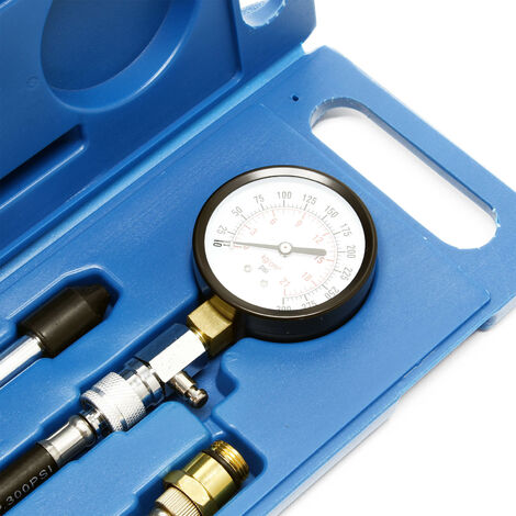 Compressiomètre pour moteurs Essence Coffret de 3 pièces Kit Testeur de  compression Outil de mesure