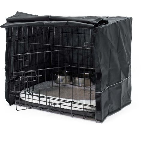 Cage Box De Transport Pliable Set Complet Pour Chien Et Chat Caisse Mobile Xs 60x43x48 5cm