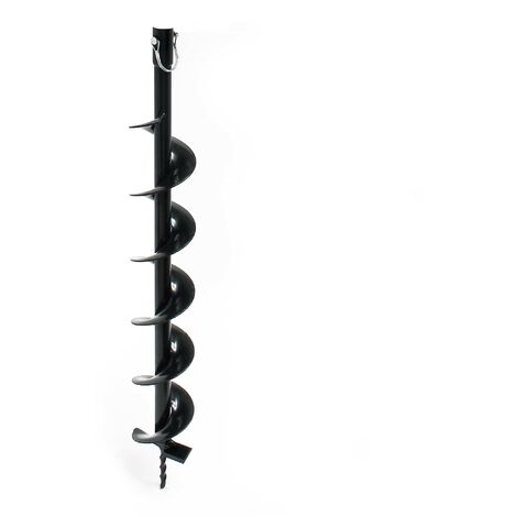 Tarière Thermique à Essence WilTec - Moteur 2 Temps 1.4kW - Vis Sans Fin 100/150/200mm - Jardin, Clôtures - 4