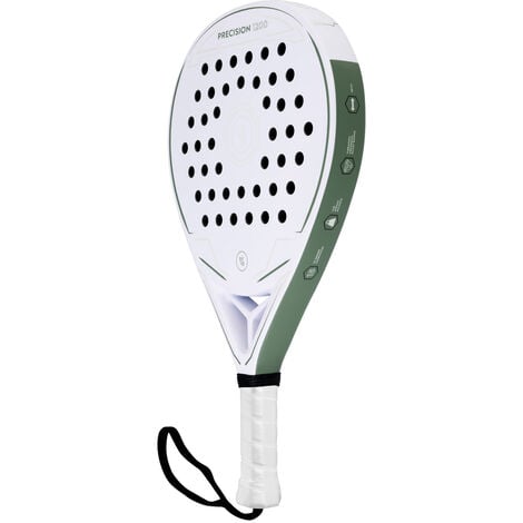 LUXTRI Raquette Padel Precision 1200 Goutte eau 360g Fibre Carbone EVA