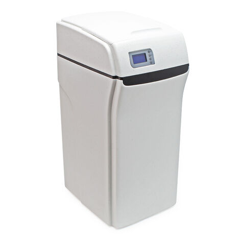Naturewater Station d’adoucissement d’eau Automatique – 365 x 480 x 800 mm – 3000 L/h – 1,5-5 bars – avec Réservoir 30 L – Échangeur Ions, Détartrant d’Eau Dure