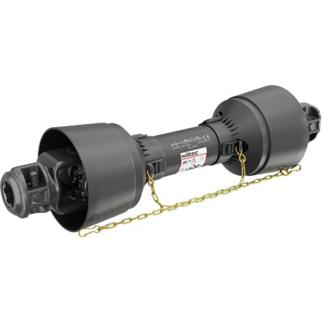 Wiltec – Arbre de transmission T4 cardan 520 mm – Couple 460 Nm à 540 tr/min – Compatible tracteurs et équipements agricoles – Montage solide