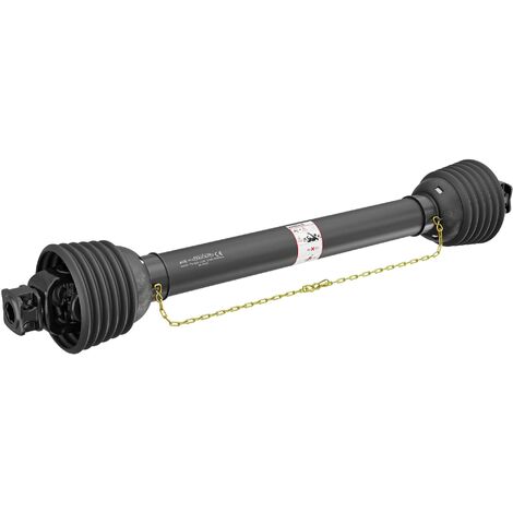 WilTec Arbre Transmission T6 Cardan 1200-1320mm 830Nm 540 TR/Min 74kW (100CV) 2X 1 3/8" 6 Dents 21 Dents