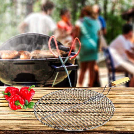 Grille Acier Recoupable Pour Barbecue Charbon - Cook'in Garden