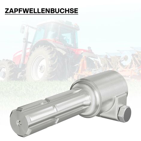 WilTec Manchon De Prise De Force Cardan 160 Mm - 1 3/8 6D Logement / 1 3/8 21D Sortie - Arbre Tracteur