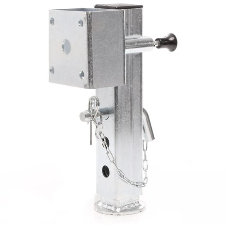 XPOtool 2x Béquilles de support pivotantes – Longueur 350 mm, levée 200 mm – Capacité max. 1300 kg – en Acier galvanisé – pour Remorques & matériel de Fixation