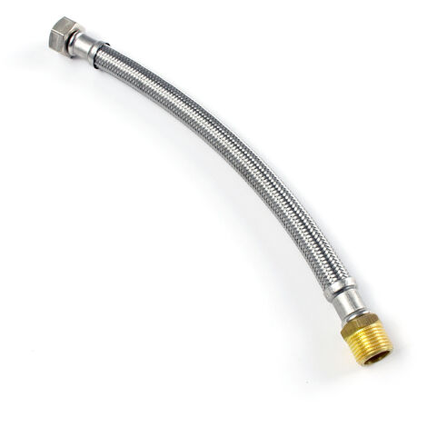 Flexible Douche / Robinet XPOtool DN8 50cm – Inox + EPDM (Raccord 1/2” Et 3/8”) – Usage Alimentaire
