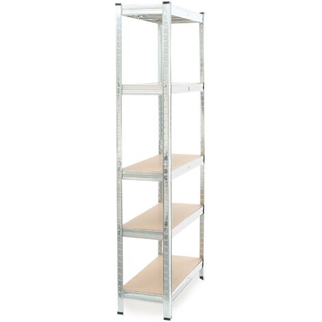 Étagère Métal Lourde Belko® C115 170x80x30 Cm – Cave, Atelier, Stockage – Anthracite