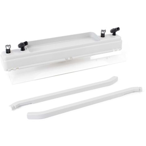 Wiltec Station de Peinture pour Système d’aspiration, Rack pour Peintures, avec 4 Supports pour pistolets aérographes, Extension pour Unité d’aspiration aérographie (1/5)