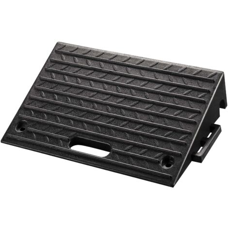 Wiltec – Rampe de chargement modulaire 500 x 315 x 107 mm – Capacité 50 t – Caoutchouc antidérapant – Pour accès handicapés et déambulateurs