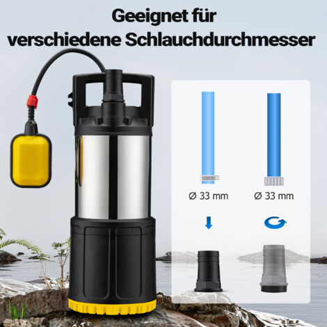 Wiltec Pompe Transfert D'urée Autoaspirante – 230 V/400 W – 390 X 310 X 450 Mm – Hauteur De Refoulement 15 M – 40 L/h – Avec Raccord - Auto