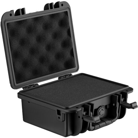 Wiltec Universal case for tools and measuring instruments, protective case box 27 x 23 x 18 cm made of PP material with adjustable foam cube