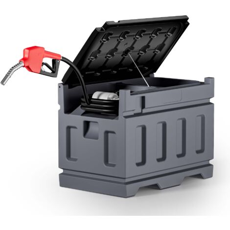 Pompe De Transfert Essence/diesel 180W - Débit 40 L/min, Aspiration 2m, Refoulement 10m - Pour Fûts, Bidons
