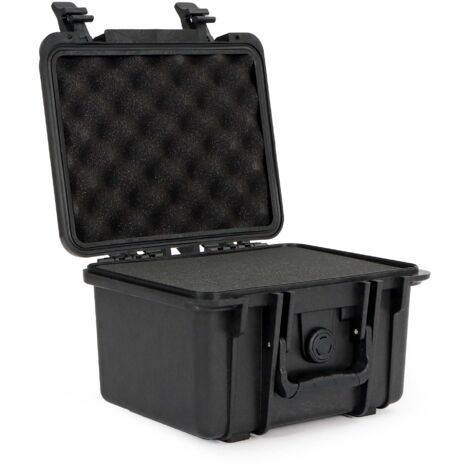 Mallette De Transport Sécurisée Pour Armes De Chasse WilTec - 123,5x26,5x11cm, Mousse Découpée, 50kg Capacité