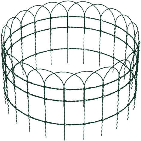 Grillage Souple Jardin 25m X 0,65m - Mailles 9x15cm, PVC - Clôture Décorative