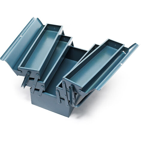 FAMEX Boîte à outils vide caisse à outils valise coffret en aluminium  outillage