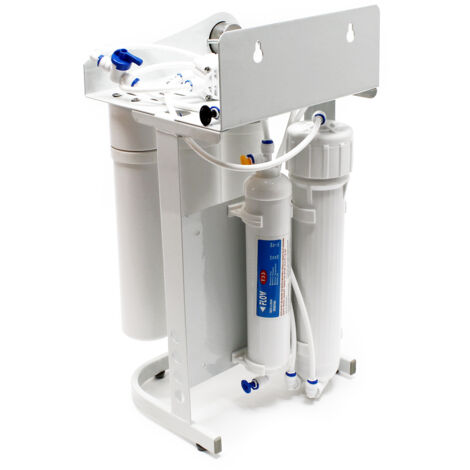 Naturewater boosterpomp 50 GPD (190 l/dag) 24 W, waterdrukpomp voor omgekeerde osmose systemen, pomp voor drukverhoging in de waterleiding, waterdruk ingang 2 bar uitgang 5 bar