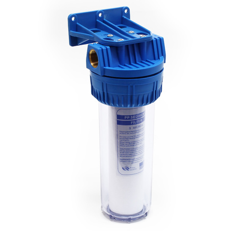 Naturewater NW-BR10A 1 etape système filtre 32.89mm (1) 60mm cartouche polypropylène, clamp et clé