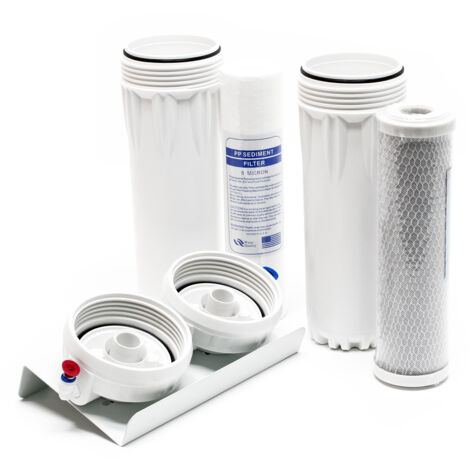 Naturewater NW-BR10B1 Filtre à Eau Potable à 1 étape - 130 X 140 X 340 Mm - 32,89 Mm (1") - 360