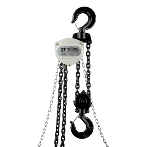 Palan A Chaine Palan Manuel A Chaîne Wiltec Palan à Chaîne Manuel V21-2 Ultraléger Et Compact Capacite De Levage 2 T Hauteur De Levage 3 M Chaine 3 M Palan Mecanique De