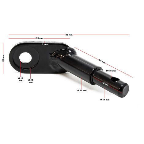 COUPLEUR DE REMORQUE v lo attelage connecteur pour enfants remorques et