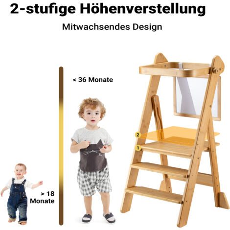 Filet De Sécurité Pour Tour D'Apprentissage / Chaise Haute - Maille Protectrice 110x45 Cm - Enfants 1-5 Ans - Cuisine, Salon, Salle De Jeux