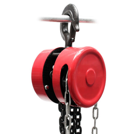 Wiltec Palan à Chaîne Manuel V21-0.25 Ultraléger Et Compact Capacite De Levage 025 T Hauteur De Levage 3 M Chaine 3 M Palan Mecanique De Levage Pour Atelier 93899099
