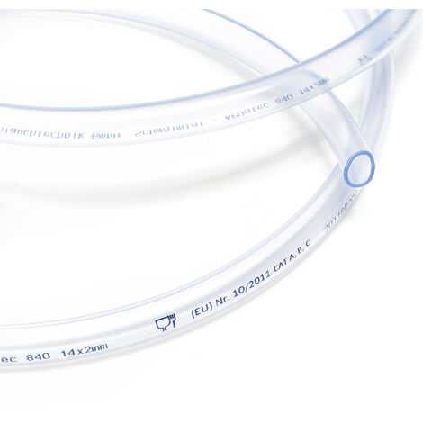 Tuyau en PVC transparent pour aquarium Longueur 5 m 5/8 mm