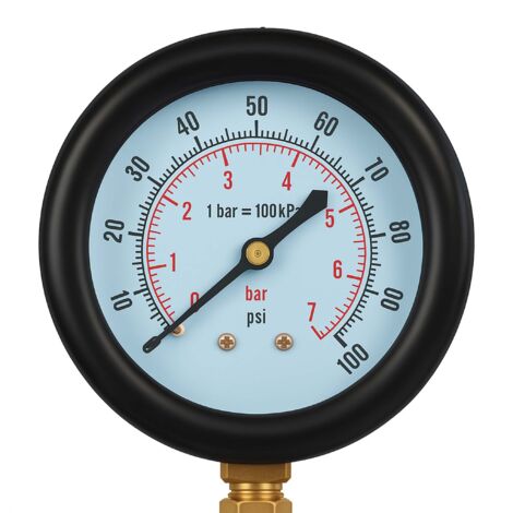 Testeur De Compression à Essence Avec Tige D'extension, 0-100 PSI | 0-7