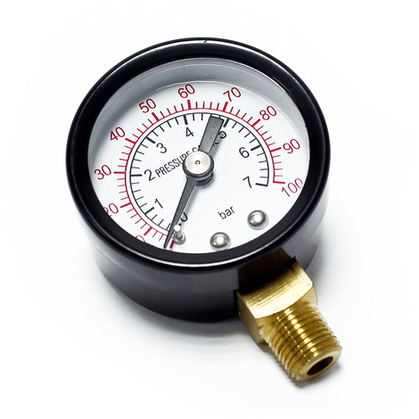 Régulateur de pression d’air & séparateur d’eau et manomètre jusqu’à 7bar 9,51mm (1/8) 12,91 (1/4)