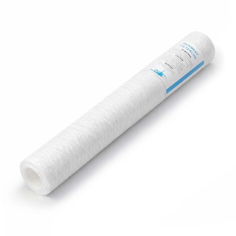 Naturewater PPW-20A Filtre à sédiments – 20 508 mm – Finesse 50µ – 58 x 58 x 508 mm – Filtre à eau potable pour Osmose inverse"