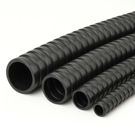 Wiltec Tuyau D'aspiration Noir – 5 M/ 38 Mm (1 1/2) / 420 G/m
