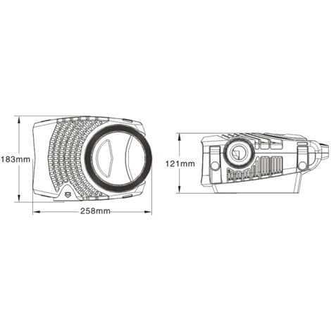 SunSun NEO-16000 Pompe de Bassin SuperECO - 258 x 183 x 121 mm - débit max. 16000 l/h / 140 W / refoulement max. 7,5 m - Filtration Circulation eau jardin étang