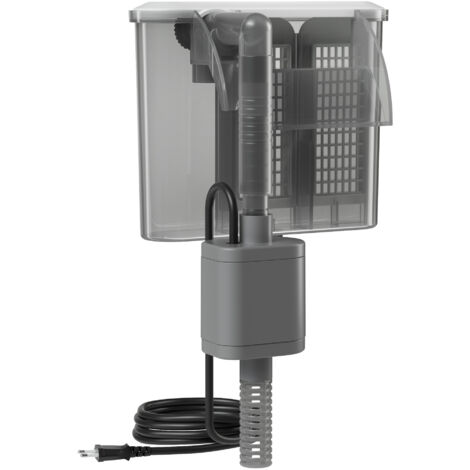 SunSun HBL-303 Filtre suspendu hang on filter 3 W, 850 x 1800 x 1450 mm, débit 350 l/h, pour aquariums 40 l