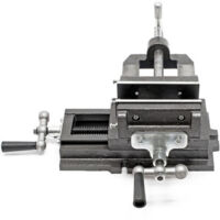 étau Métallique Vernier Étau Croisé Perçage-Fraisage RONDY | Vernier 2 Axes | Précision Métal | 17.2lbs étau Fraisage Précision