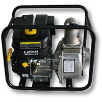 LIFAN 168 Motopompe 48m³/h eau thermique pour eau douce ou usée