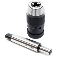 Mandrin Perçage MK2-B16 - Serrage 1-16mm - Cône Morse Intégré - Pour Tours Et Perceuses