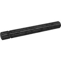 Wiltec – Arbre cannelé pour transmission BT1 300mm – 6 cannelures – Raccord 1⅜″ pour transmission de couples importants – Tracteur cardan