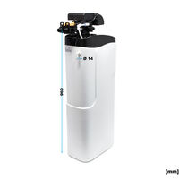 Naturewater NW-SOFT-D 1000 l/h Adoucisseur d'eau avec réservoir de saumure de 30 kg