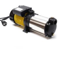 Xpotool – Pompe centrifuge multi-étages 900 W – Débit 6600 l/h – Hauteur de refoulement 55 m – Moteur 2850 tr/min – Pour installations d’eau domestique