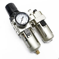 Ensemble de traitement d'air comprimé 12,91mm Filtre Régulateur Séparateur d’eau Lubrificateur