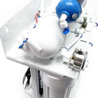 Naturewater NW-3-75ROLT – Système Osmose Inverse (RO) 3 étapes – 285 l/jour – avec Témoins LED et boîtier – Osmoseur Filtration Purification Filtre Eau potable robinet