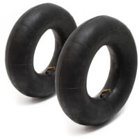 Wiltec – Lot de 2 chambres à air 13x5.00-6 – Valve TR87 pour tondeuses autoportées – Enveloppe pneumatique durable