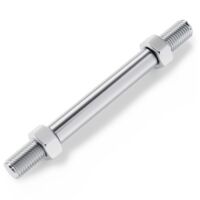 Wiltec Axe de roue de brouette standard – taille 135 x 20 mm – capacité de charge 120 kg – pour Roue Pneu avec Largeur de moyeu de 95 mm – Essieu Arbre Fusée