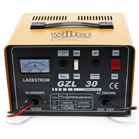 WilTec Chargeur 16A de Batterie Moto Voiture Auto rapide - GZL30 - Batteries 12V et 24V