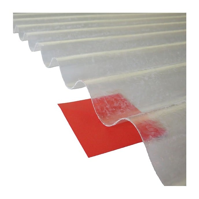 Tôle translucide en fibre de verre pour tôle ondulée - Longueur de