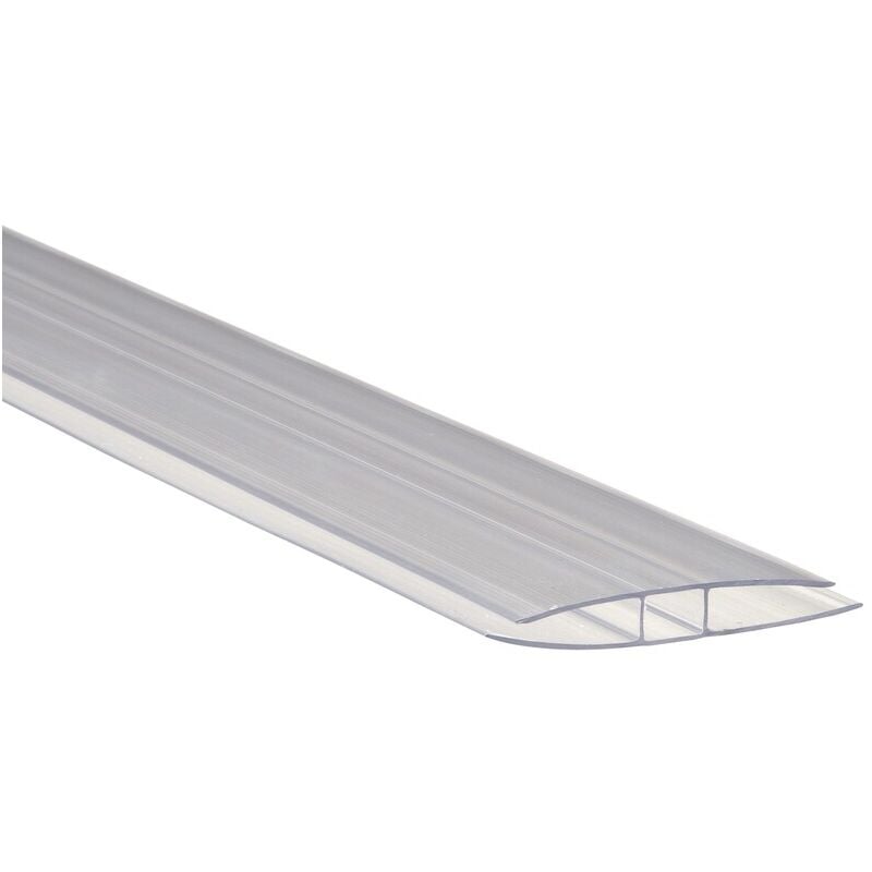 Profil polycarbonate de jonction - Epaisseur - 8 / 10 mm, Longueur - 200 cm